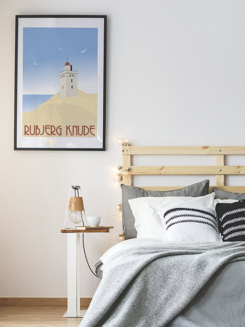 project-nord-rubjerg-knude-danish-lighthouse-poster-in-interior-bedroom