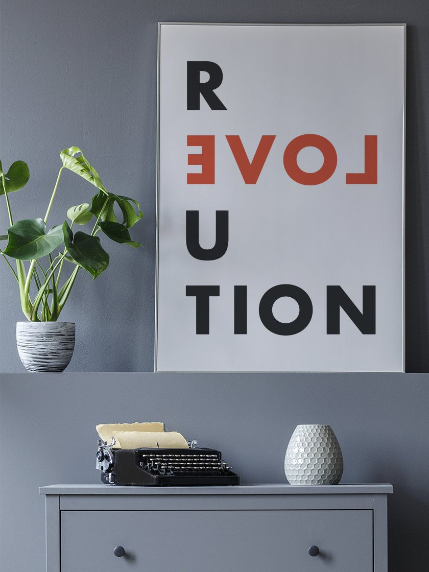 love-revolution-poster-in-interior