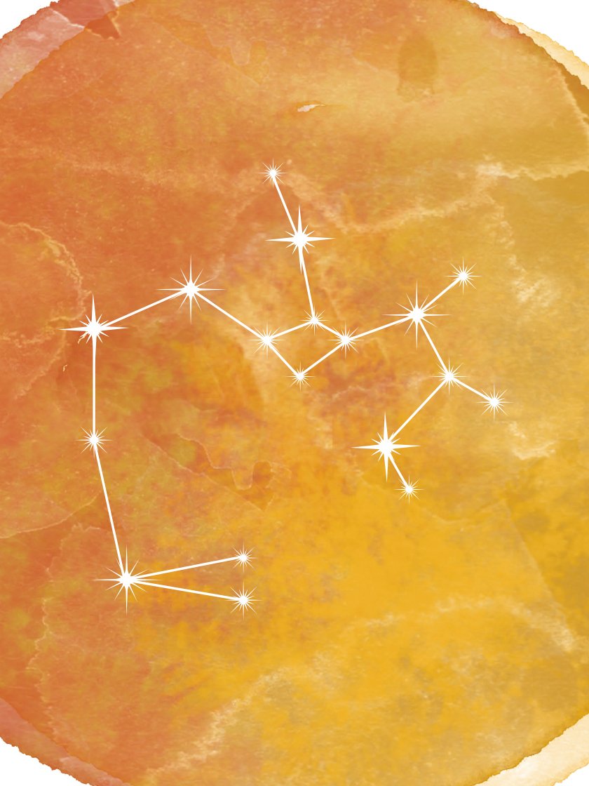 Sagittarius Watercolour - Schütze Sternzeichen Poster