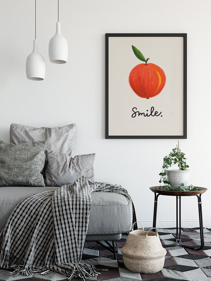 Smiling Apple - Poster