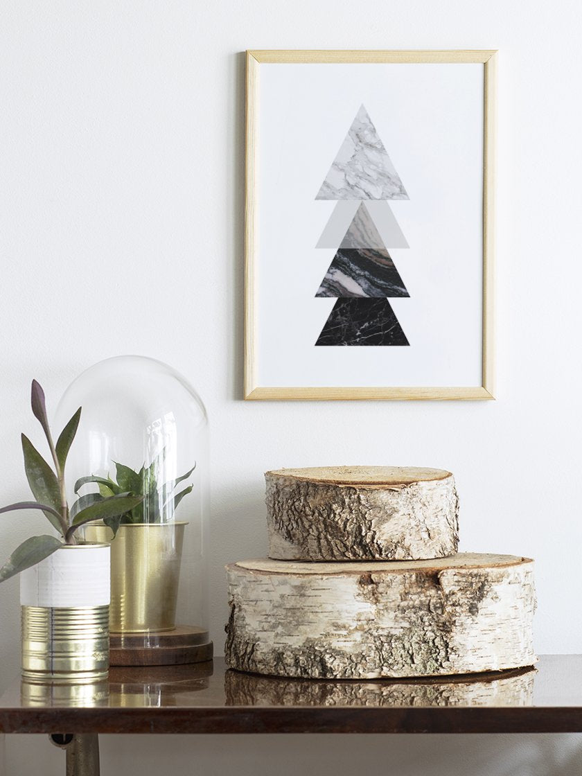 project-nord-marble-triangles-poster-in-interior